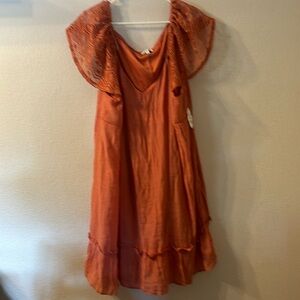NWT As You Wish dress with crochet sleeve size 3X
